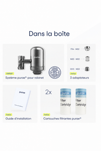 Système de Filtration pour Robinet Purae 3.0